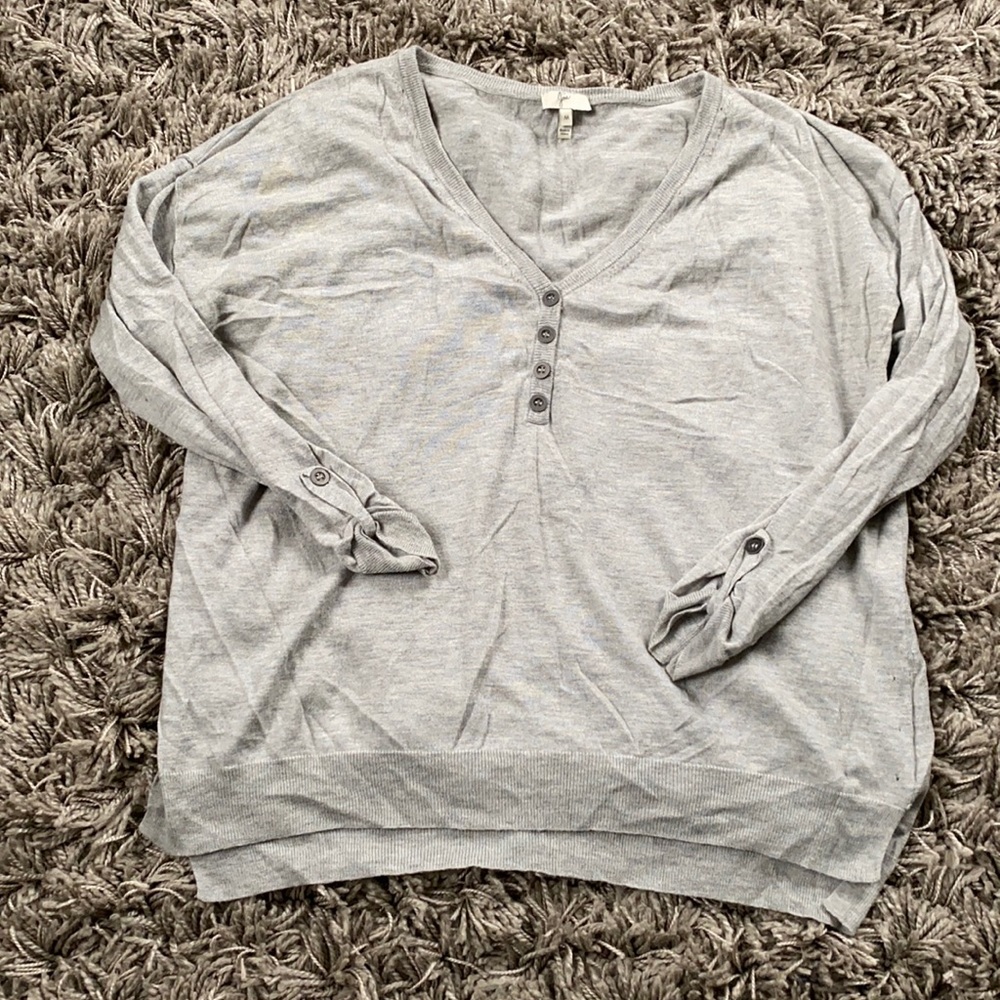 Gray sweater